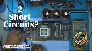 Ремонт MSI RTX 3090 &mdash; устранение двойного короткого замыкания
