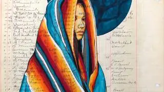 Return from Exile artist Dylan Cavin (Choctaw)