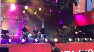 25/17 - Стриптиз @ Fifa Fan Fest, Moscow