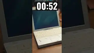 Vintage 24 Year Old Apple iBook Laptop that HOLDS A CHARGE!?