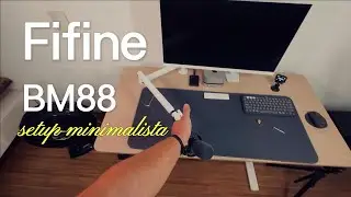 Suporte para microfone Fifine BM88 Branco