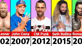 Wrestler of the Year 2000-2023 | Pro Wrestling Illustrated&nbsp;Awards