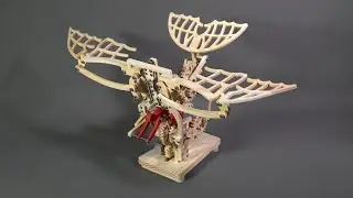 Kinetic Art  Flying Machine (Leonardo Da Vinci Inspired Design) Assembly Kit