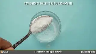 Lesson 8: Separation of Solid-Liquid Mixtures