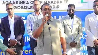 Guddoomiyaha Gobolka Banaadir ayaa dhagax dhigay dib-u-casriyeynta 18 xarumood oo caafimaad