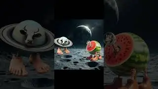 La Vaca Saturno Saturnita vs Giraffa Celeste Viaggio Agreste⚔️ #shorts #brainrot #memes #viral