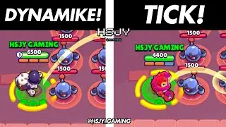 Dynamike vs Tick: Who Has the Longer Range in Brawl Stars? (Tested!) 🔥