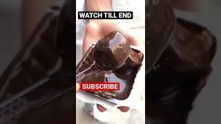 hot melted chocolate #shorts whatsapp status #foodie #fastfood #chocolatelovers #yummy