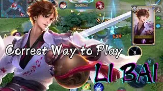 Li Bai Carry | Jungler Assassin Grandmaster Rank |  Jungler Tips | Honor of kings, 아너오브킹즈, 王者荣耀, HOK