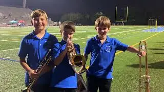 Midtown Cluster Bands play with the Midtown High School Band