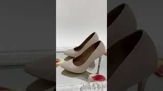 Туфли лодочка пудровые кожаные (9909). Цена: 60 у.е.