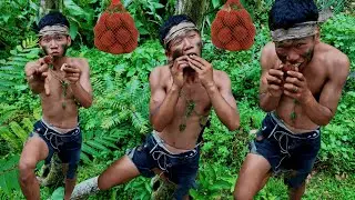 A Day In Rimba Man Live! Makan Salak Sambil Nyantuy Di Atas Pohon Hal Kocak Apakah Yang Akan Terjadi