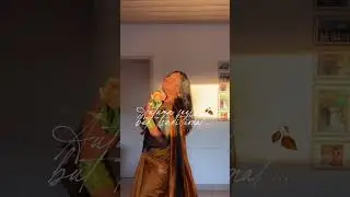 Autumn makeup 🍂 dark skin x oorum blood #tamil #tamilmusic #trendingshorts #saree #mua #makeup
