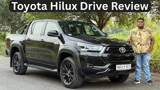 Toyota Hilux Drive Review | Hilux 2025 | 4x4 | Black 🖤 | Hilux Black Edition Test Drive Review