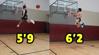 5&rsquo;9 Dunker vs 6&rsquo;2 Dunker: Austin&rsquo;s Highest Jumping Day Ever