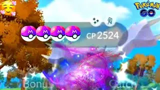 🥹✨HANDS WERE SHAKING DURING THE CATCH IN............ POKEMON GO 