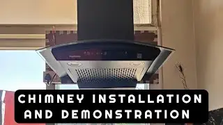 Sunflame Camry auto clean chimney installation & demo @sunflame