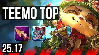 TEEMO vs GANGPLANK (TOP) | 5/1/2 | KR Diamond | 25.17