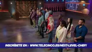 Promo casting 'Next level chef' (Telecinco)