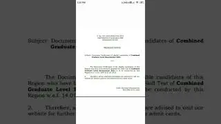 SSC CGL 2021 Document Verification Schedule