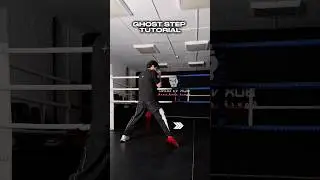 Ghost Step : Footwork Trick ✔️ #boxing #boxer #boxingcoach #boxingtraining #footwork