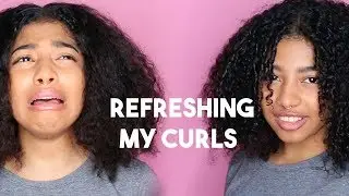 Refreshing My Curls In less than a Minute!!!
