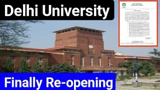 Delhi University Re-opening on 17th February Final Notice Declared | DU 1st Semester Exam Mode info