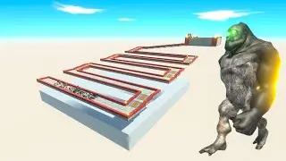 Escape From Fire - King Khung | Animal Revolt Battle Simulator