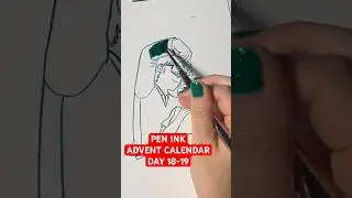 Need that happy light BAD 😩 #adventcalendar #processart