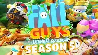 TO THE JUNGLE! | Fall Guys Season 5! | Game Play