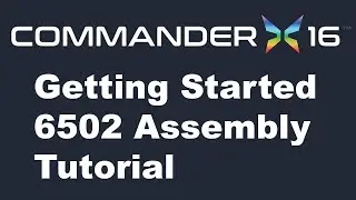 Commander X16: 6502 Assembly Hello World