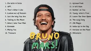 【Bruno Mars】 2024 Top 20 Hits Playlist | Based on Latest Spotify daily streaming