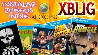 ✅👀Como INSTALAR juegos INDIE en XBOX 360 - XBLIG (BADUPDATE - RGH - SERVER)