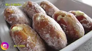 DOUGHNUT/DONUT RECIPE WITH CONDENSED MILK FILLING