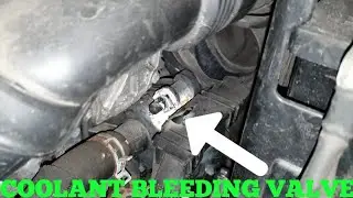 Peugeot partner/ Citroen berlingo coolant bleeding valve location