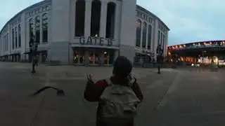 VR Walking Tour of Yankee Stadium in the Bronx