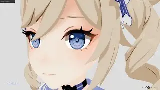 Barbara Summertime Sparkle - Genshin Impact Summer Skin 3D Model