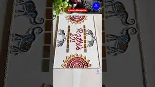 Custom Nameplate|Lippan Nameplate|Housewarming Gift for new home|Wall Hanging #shorts #handmade #diy