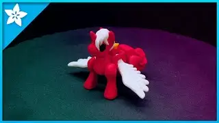 2026 Year of the Horse: Flexi Unicorn #3dprinting #timelapse #adafruit