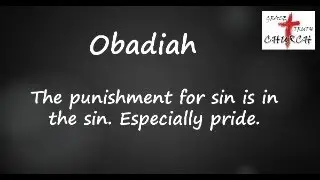 Morning Bible Devotion: Obadiah