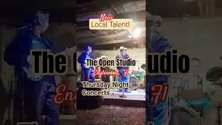 The Open Studio 🎙 Weekly Concerts In The Garden Thursday Nights Englewood,  Fl. #livemusic  #talent
