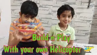 Build n Play with your own Helicopter from Ultimate Electricity Kit