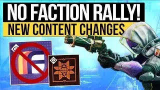 Destiny 2 News | FACTION RALLY CANCELLED! - Bungie Respond to Cut Content, New Patch Changes & More!