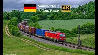 Züge rund um Edlhausen, Regensburg, Mühldorf / Sommertour 9. Tag / Nyári túra 9. nap / 07.06.25