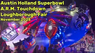 Austin Holland Superbowl FunFair Ride @ Loughborough Fair November 2025 #funfair #thrillride