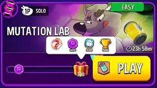 mutation lab solo challenge | match masters | mutation lab very easy solo today 