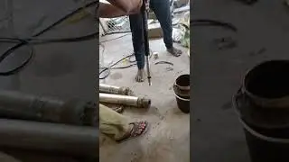 How To Joint Borewell HDPE pipe? Oil fitting #shorts #youtubeshorts
