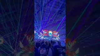 Excision LASERS WALL Satellite by Brainrack @ Thunderdome 2025 Tacoma Dome Seattle