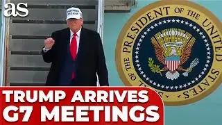 TRUMP ARRIVES in CANADA ahead of G7 SUMMIT amid GLOBAL TENSIONS, WEARING PECULIAR OUTFIT