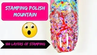 Гора лаков для штамповки!!! 100 слоёв лака для штамповки!!
